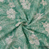 Thread Sequins Embroidered Viscose Organza Fabric-F1275