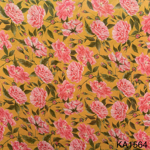 Printed Georgette Fabric-KA1584