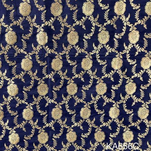 Banarasi Silk Brocade Fabric-KA656