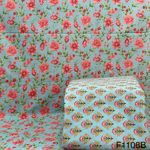 Printed Cotton fabric-F1108