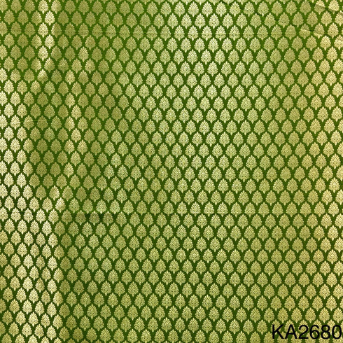 Banarasi Silk Brocade Fabric-KA2680