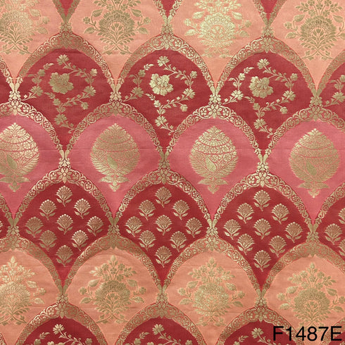 Banarasi Silk Brocade Fabric-F1487