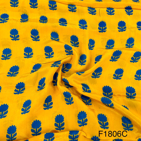 Printed Crepe Fabric-F1806