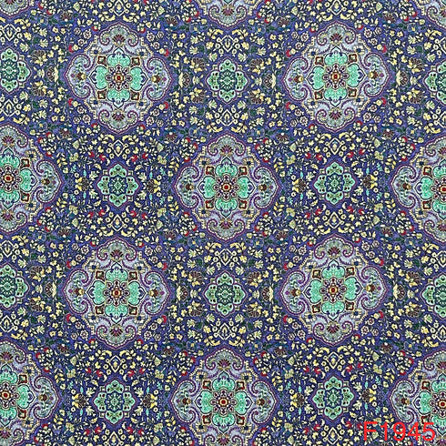 Printed Crepe fabric-F1945