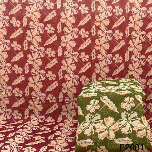Printed Georgette Fabric-F2081