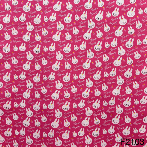 Printed Glaze Cotton Fabric-F2103