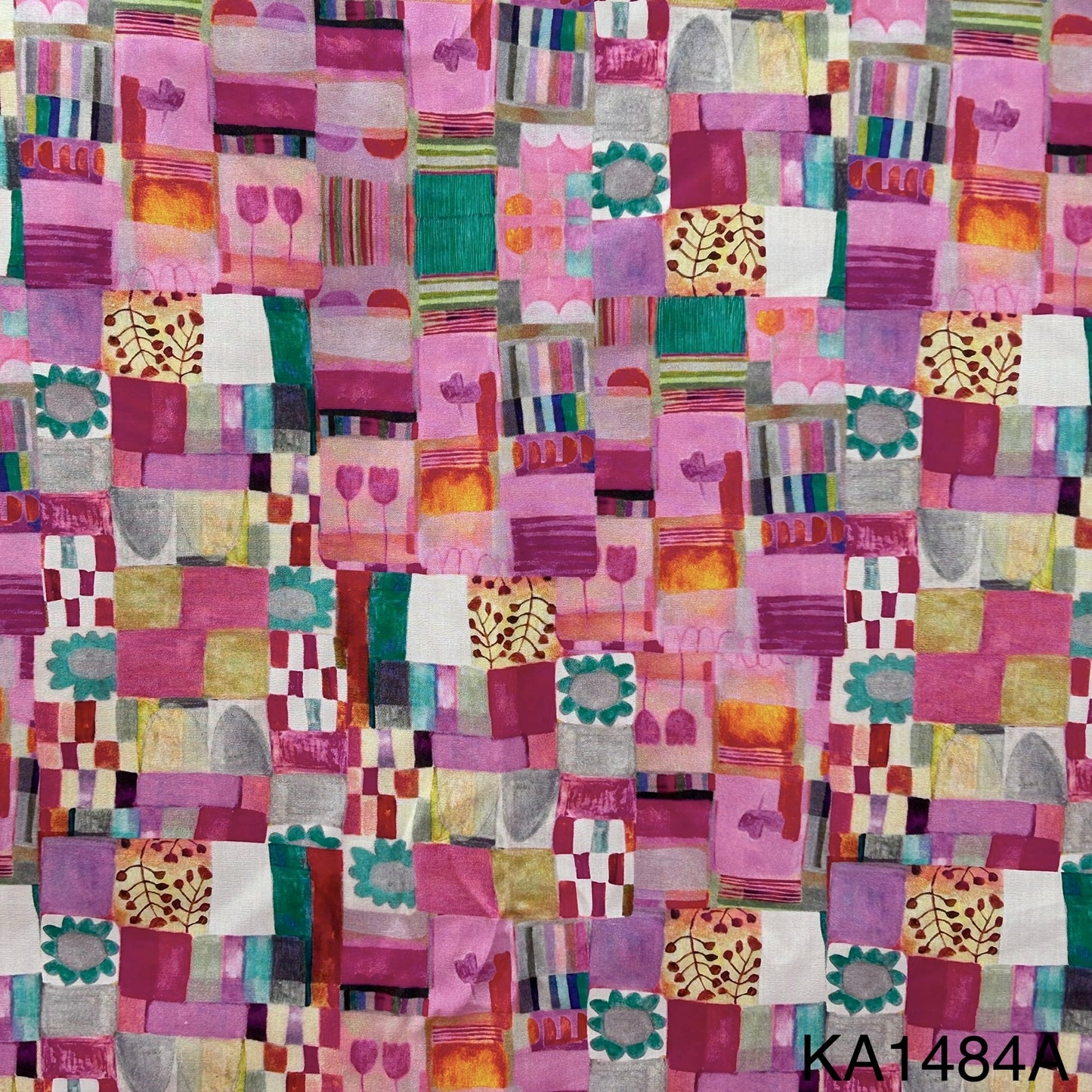 Printed Cotton Fabric-KA1484