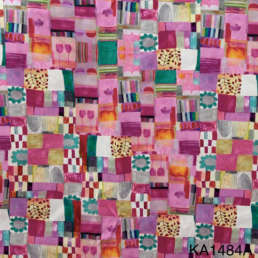 Printed Cotton Fabric-KA1484
