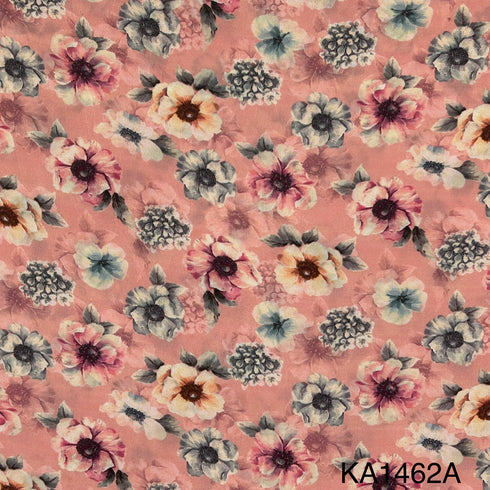 Printed Crepe Fabric-KA1462