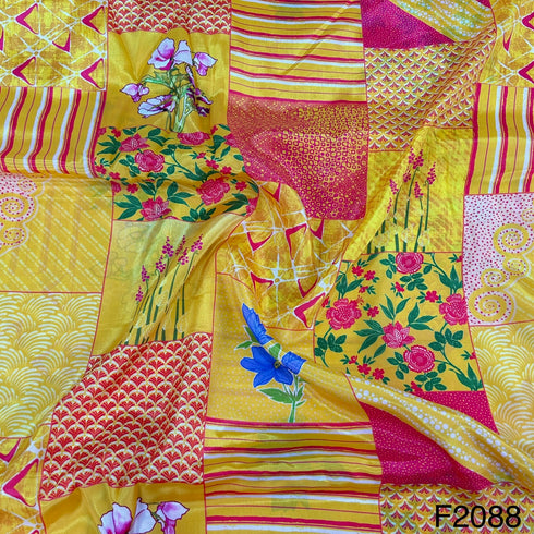 Printed Crepe Fabric-F2088