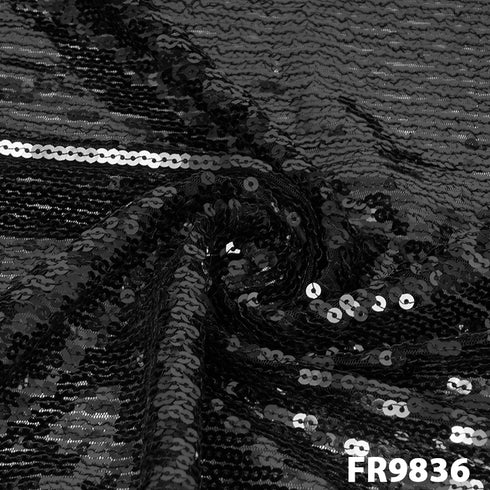 Sequins Net Fabric-FR9836