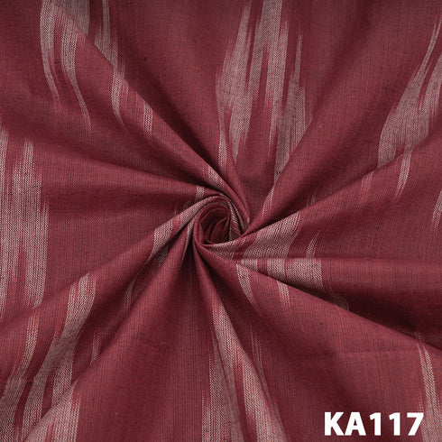 Ikkat Cotton Fabric-KA117