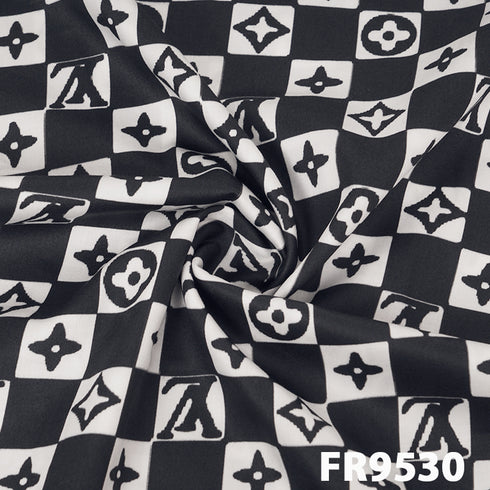 Printed Glaze Cotton Fabric-FR9530