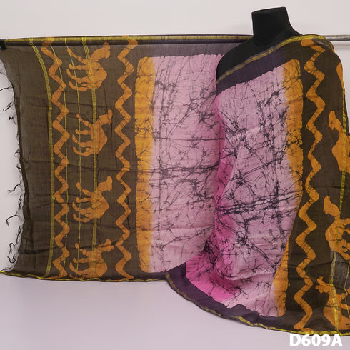 Printed Pure Chanderi Dupatta