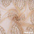 Embroidered Net With Stone Work Fabric-FR9319