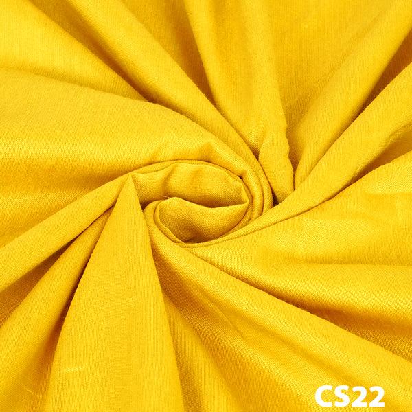 Plain Cotton Silk