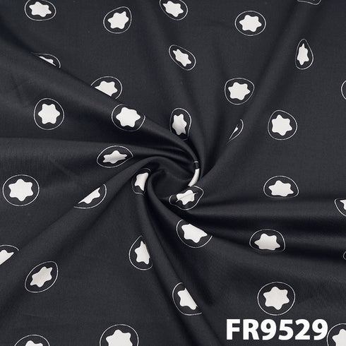 Printed Glaze Cotton Fabric-FR9529