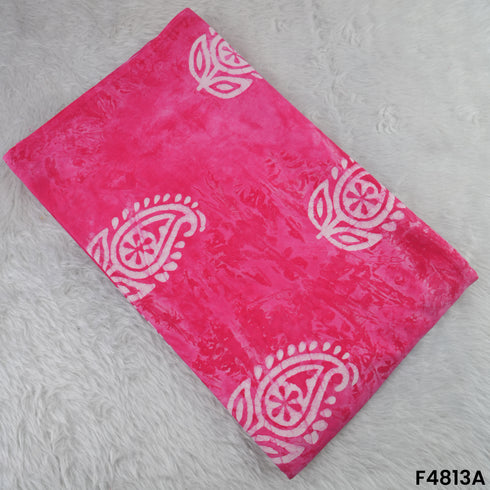 Batik Print Cambric Cotton Fabric- F4813