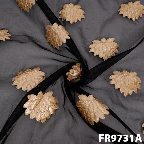 Gota Patti Organza. Fabric-FR9731