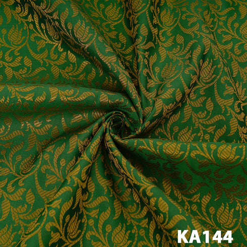 Silk Brocade Fabric-KA144