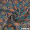 Printed Sequins Chinon Fabric-FR9678