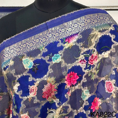 Banarasi Georgette Dupatta -D822