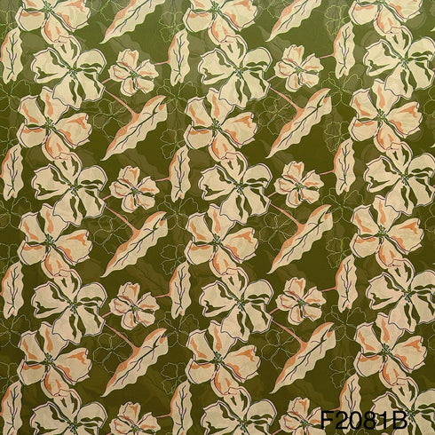 Printed Georgette Fabric-F2081