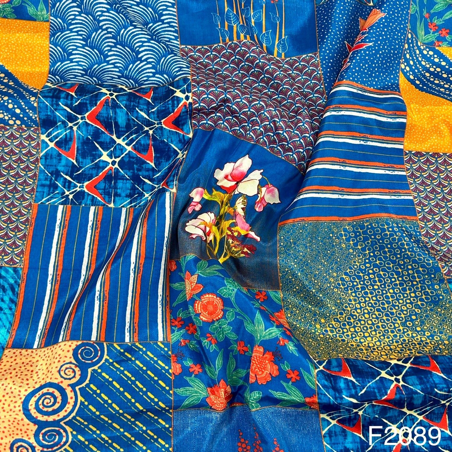 Printed Crepe Fabric-F2089