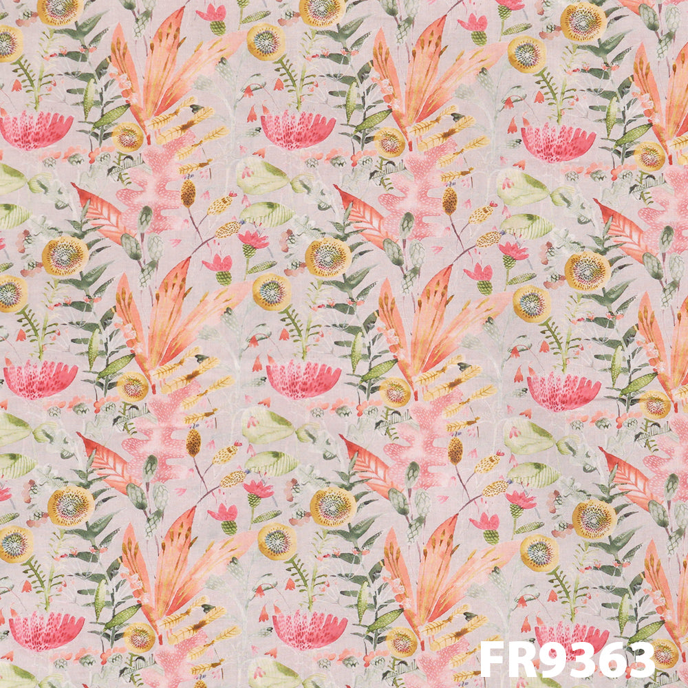 Printed Lawn cotton Fabric-FR9363