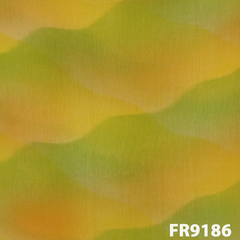 Printed Pure Chinon Fabric-FR9186