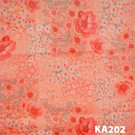 Printed Organza Fabric-KA202