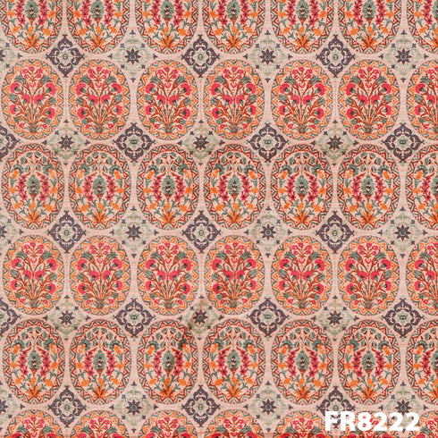 Printed Khadee Silk Fabric-FR8222