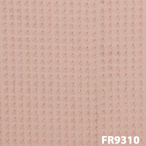 Embroidered Sequins Net Fabric-FR9310