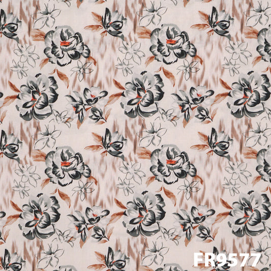 Printed Rayon Fabric-FR9577