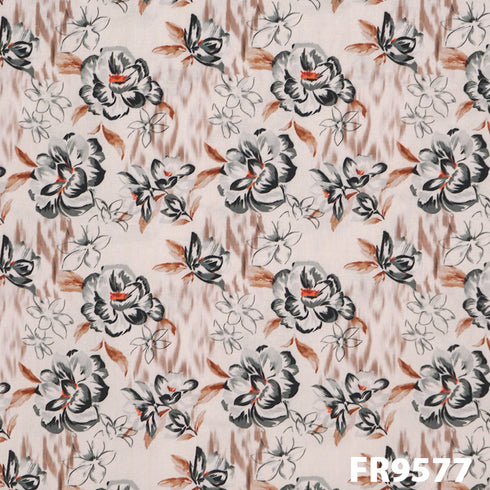 Printed Rayon Fabric-FR9577