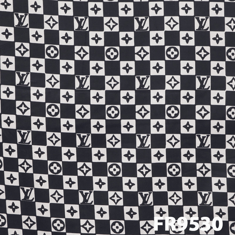 Printed Glaze Cotton Fabric-FR9530