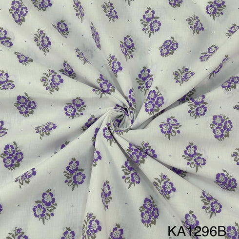 Block Print Cotton Fabric-KA1296