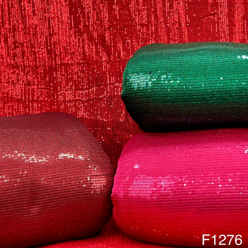 Sequins Georgette Fabric-F1276