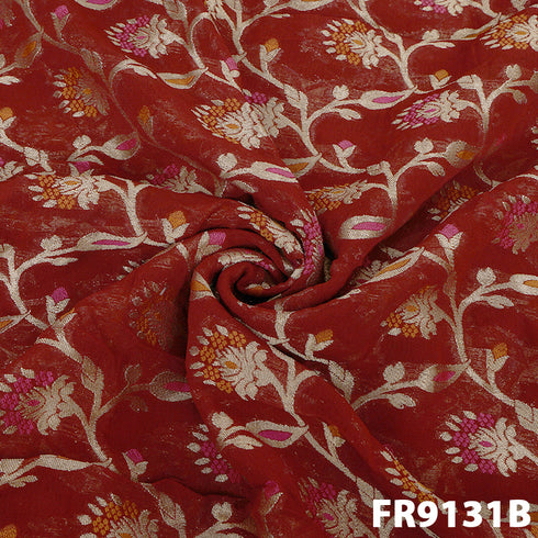Banarasi Georgette Fabric-FR9131