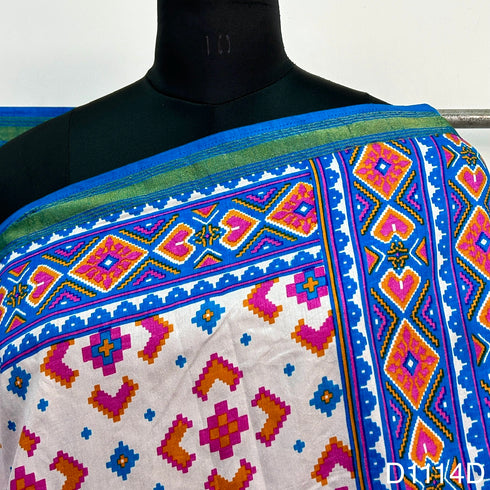 Patola Silk Dupatta-D1114