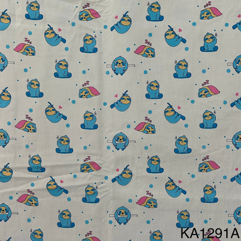 Baby Print Cotton Fabric-KA1291