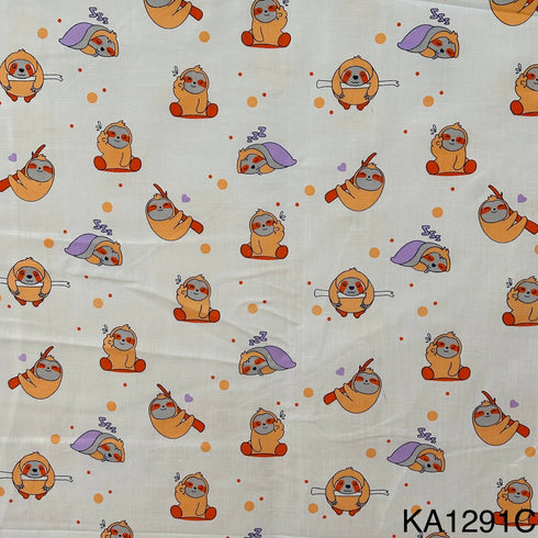 Baby Print Cotton Fabric-KA1291