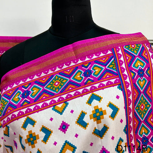 Patola Silk Dupatta-D1114