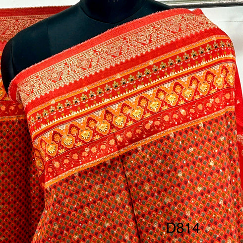 Banarasi Silk Dupatta -D814
