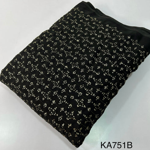 Thread Sequins Modal Silk Fabric KA751