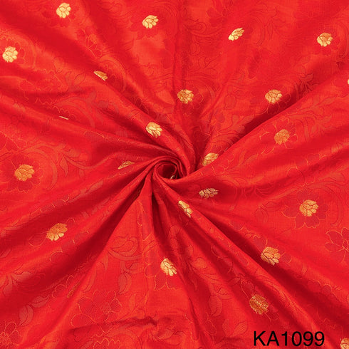 Banarasi Silk Fabric-KA1099