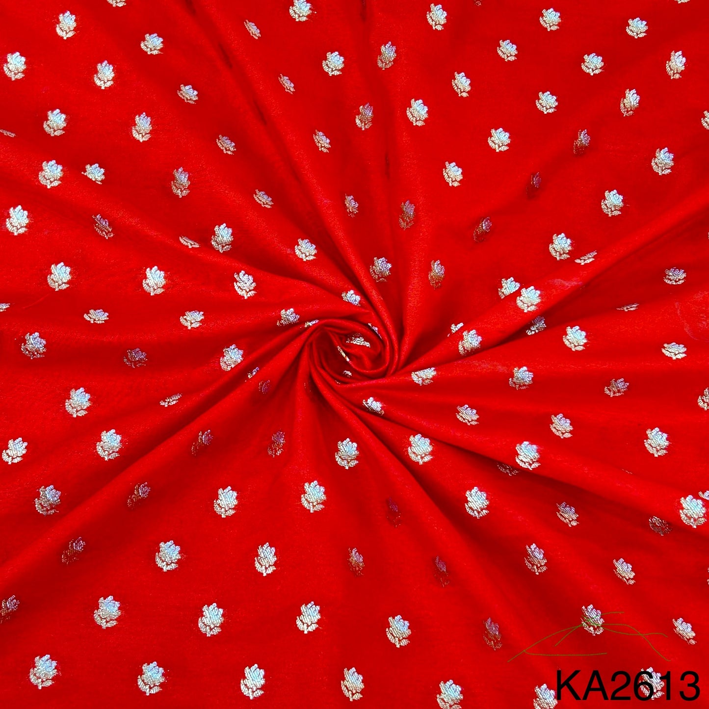 Banarasi Silk Brocade Fabric-KA2613