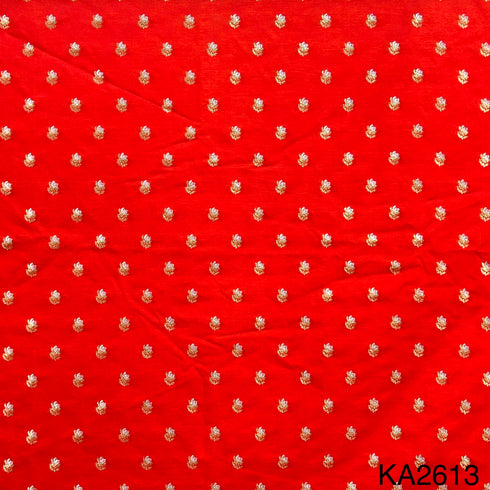 Banarasi Silk Brocade Fabric-KA2613