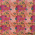 Position Print Zari Sequins Chinon Fabric-KA675