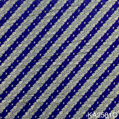 Banarasi Silk Brocade Fabric-KA2581